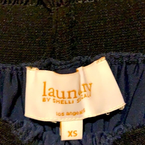 Laundry Shelli Segal Velvet Pleated Maxi Skirt - Picture 9 of 9